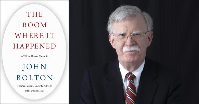 Trump Administration Sues to Try to Delay Publication of Bolton’s Book