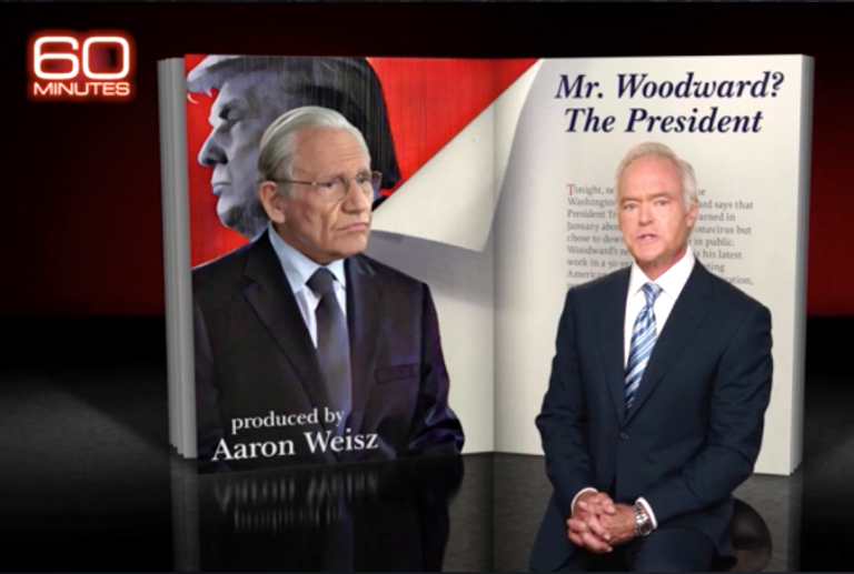 RAGE: Washington Post’s Bob Woodward Shares Tape Recordings with Scott Pelley of CBS’s 60 Minutes