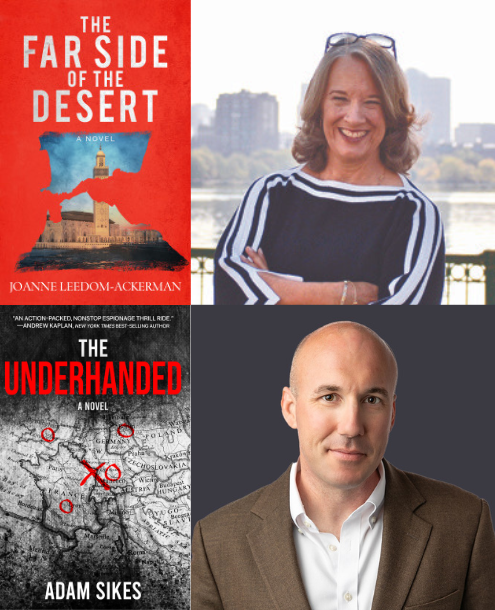 Join us at Woodfield Mall for a signing of “The Far Side of the Desert” and “The Underhanded” With Authors Joanne Ackerman and Adam Sikes April 25th | 6pm CST