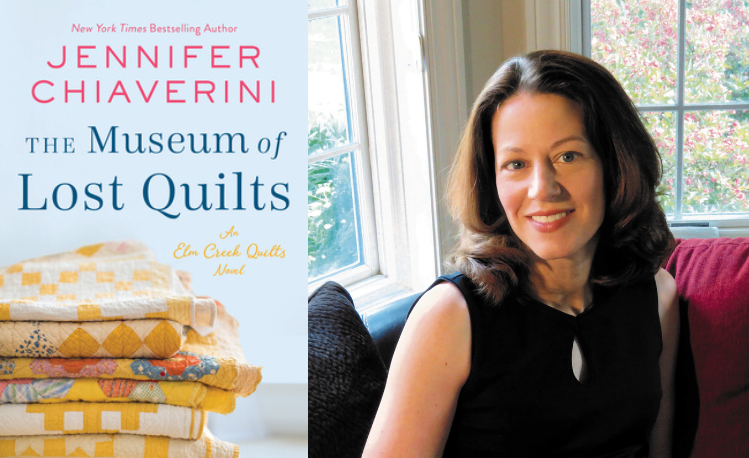 Join us at Yorktown Center for a signing of Jennifer Chiaverini’s book “The Museum of Lost Quilts” May 4th | 1pm CST